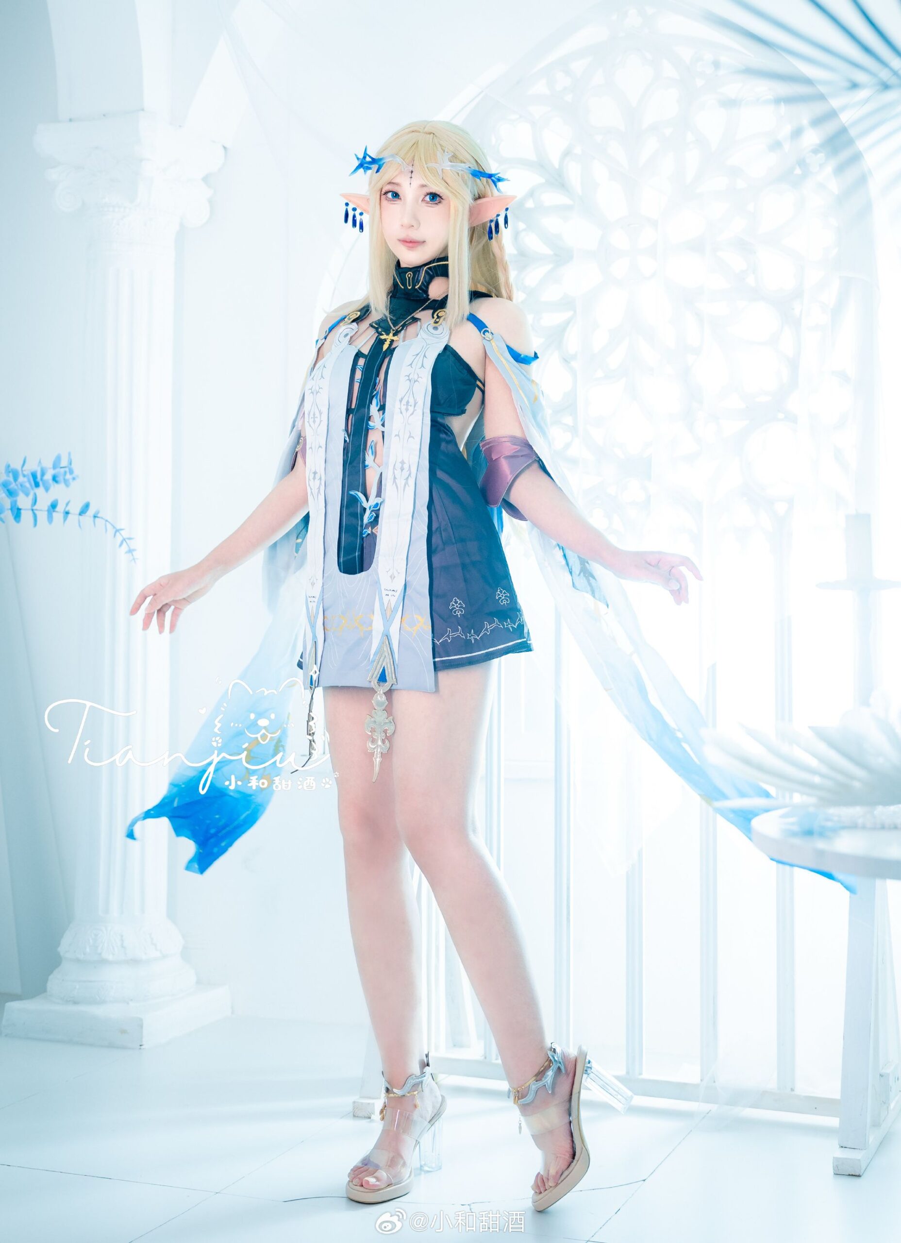 小和甜酒COSPLAY《鸣潮》卡提希娅