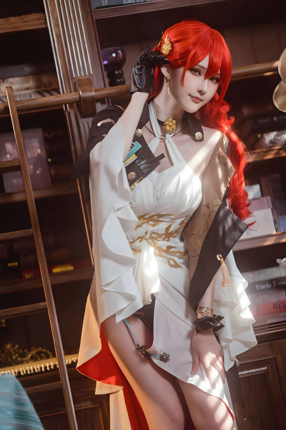 花兮_honoka 铁道 姬子COSPLAY图片写真在线看