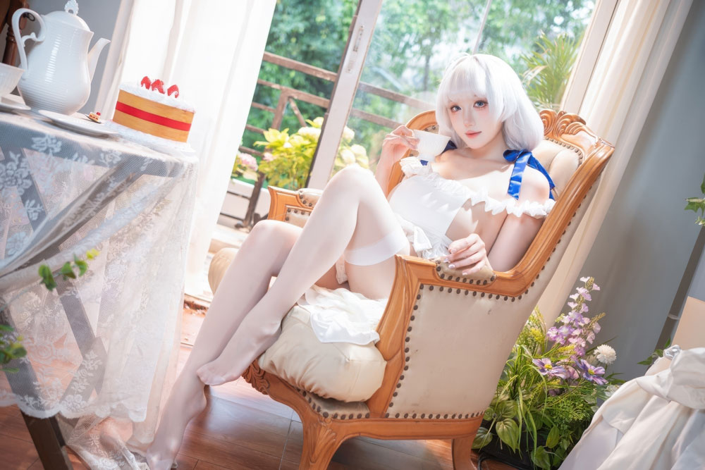 瓜希酱《碧蓝航线》光辉 辉光下的甜蜜COSPLAY图片写真在线