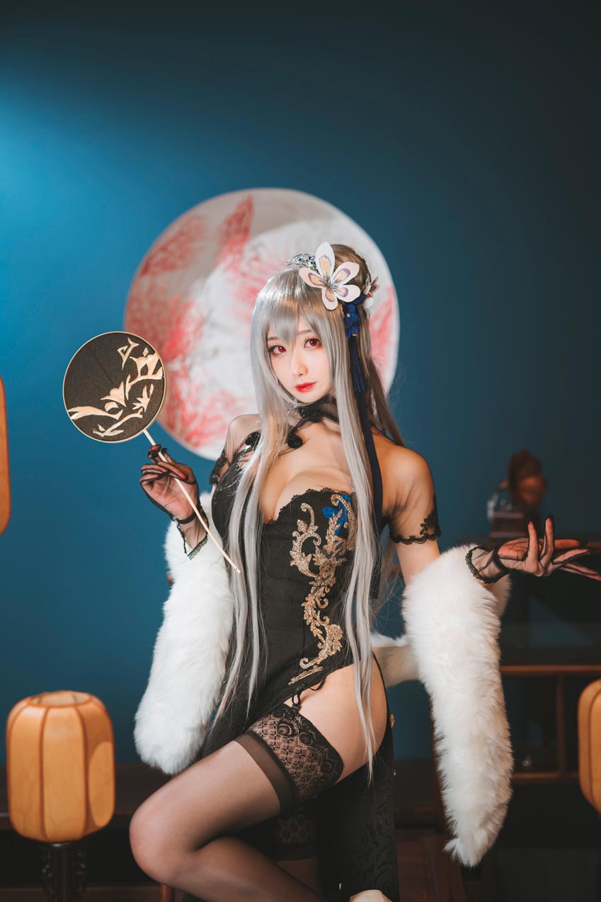 封疆疆v 路易九世旗袍COS美图在线