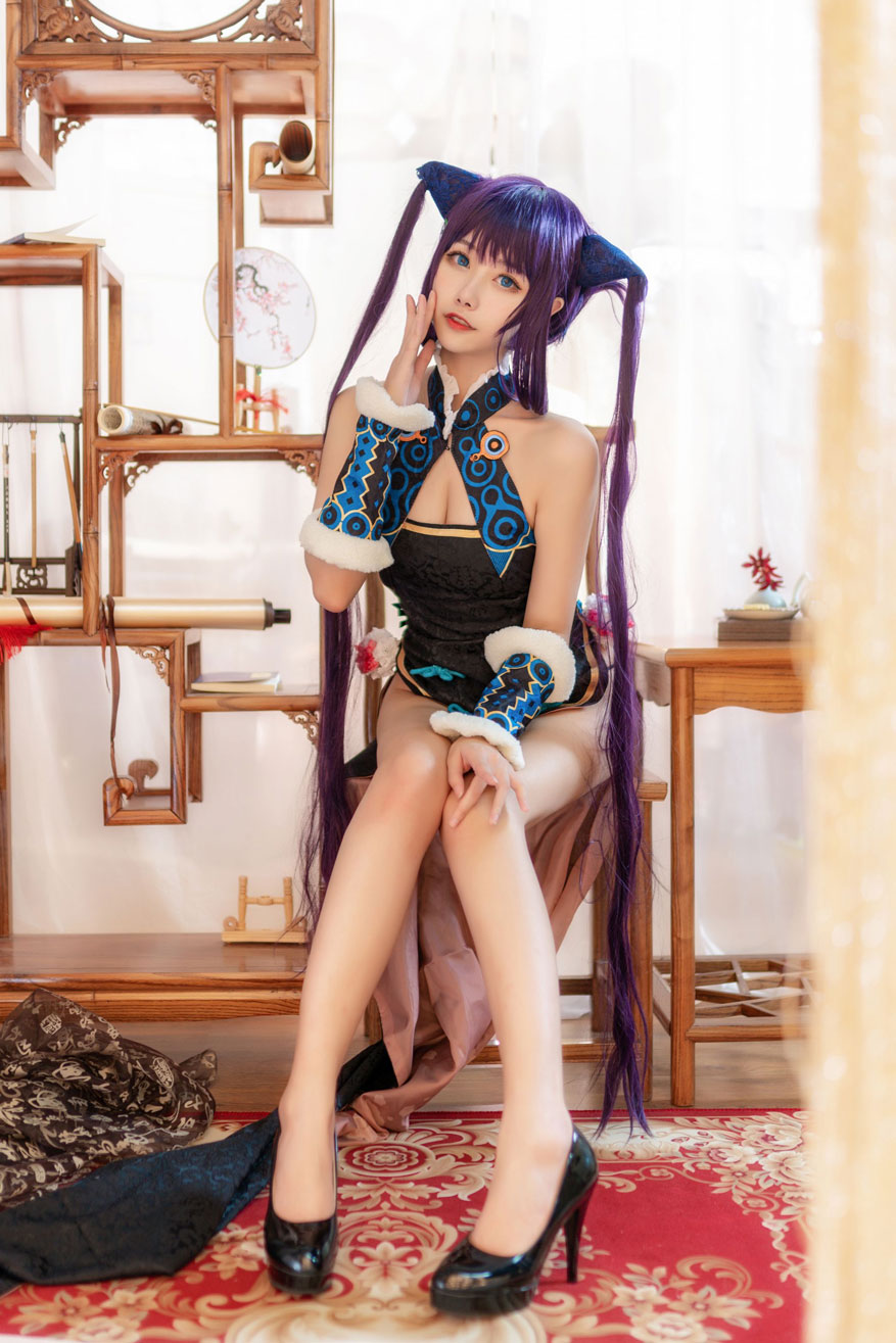 Momoko葵葵 FGO杨贵妃COS写真图片在线欣赏