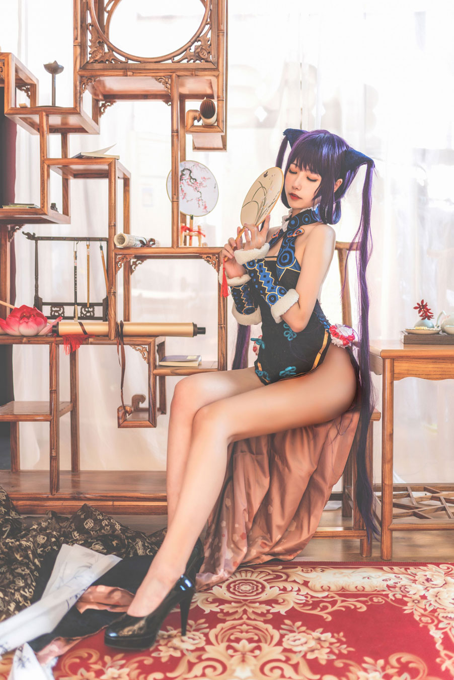 Momoko葵葵 FGO杨贵妃COS写真图片在线欣赏