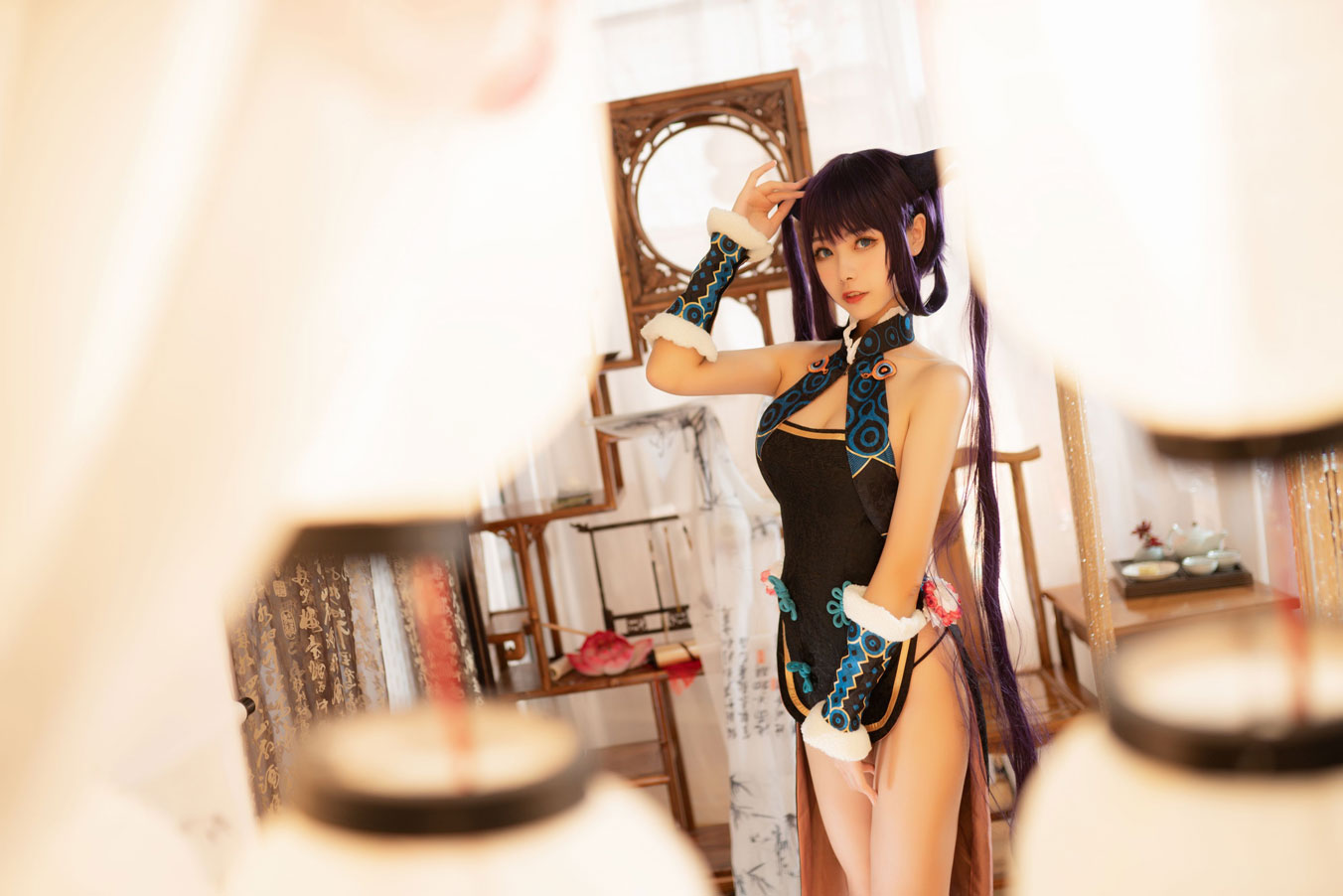 Momoko葵葵 FGO杨贵妃COS写真图片在线欣赏