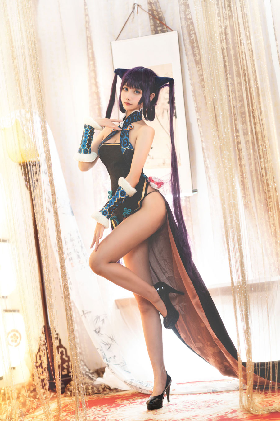 Momoko葵葵 FGO杨贵妃COS写真图片在线欣赏