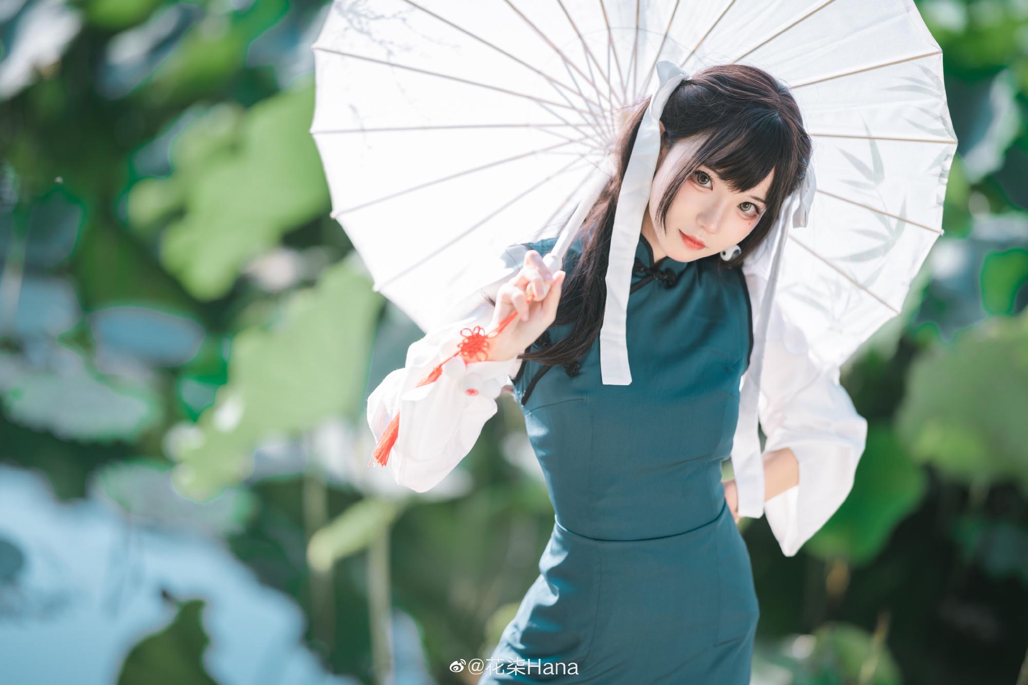花柒Hana 驱鬼道士药指动漫COS图片