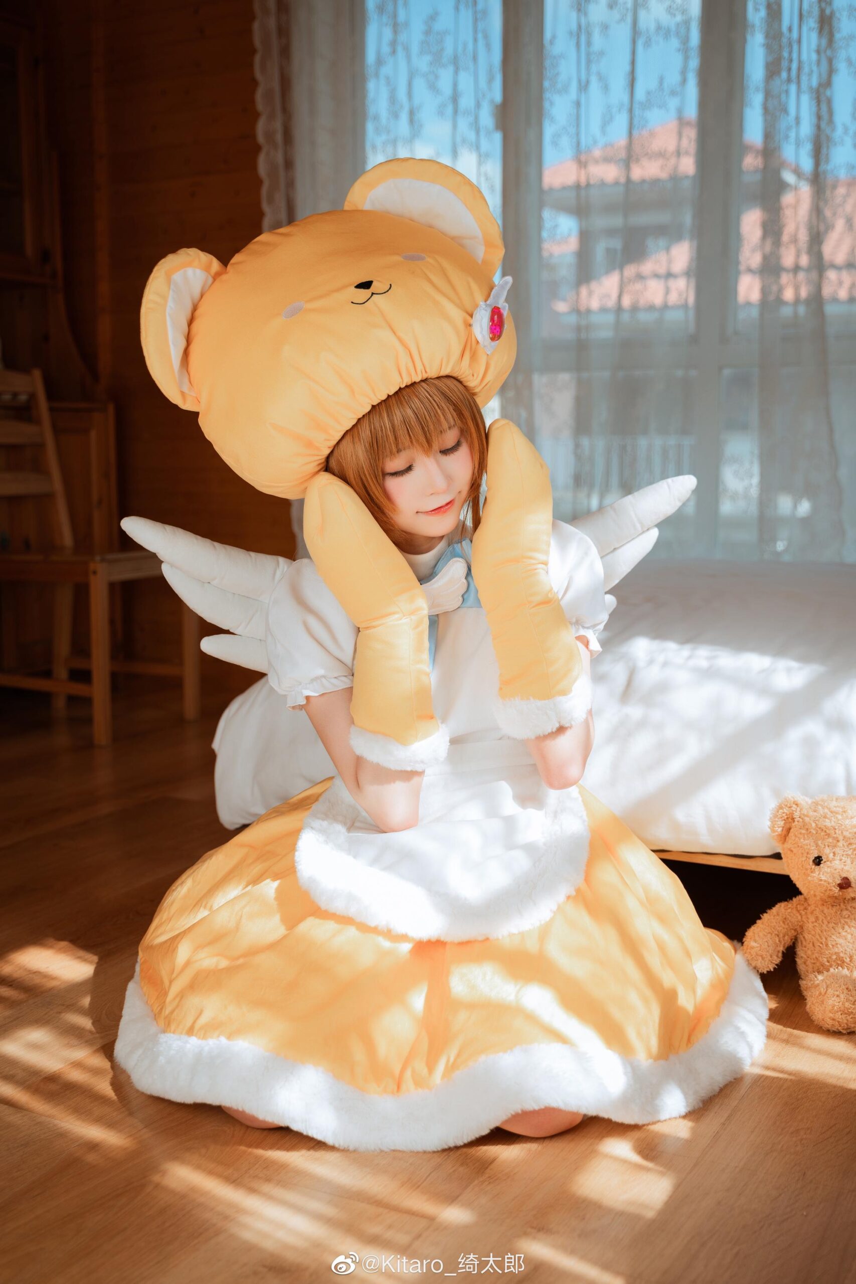 Kitaro_绮太郎 魔卡少女樱COS黄白