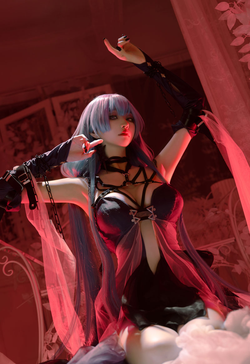 沧霁桔梗《无期迷途》哈梅尔COSPLAY美图欣赏
