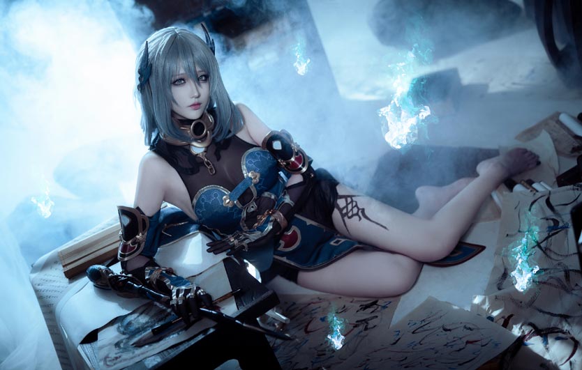 小南宫zzZ最新作品《崩坏:星穹铁道》寒鸦COS