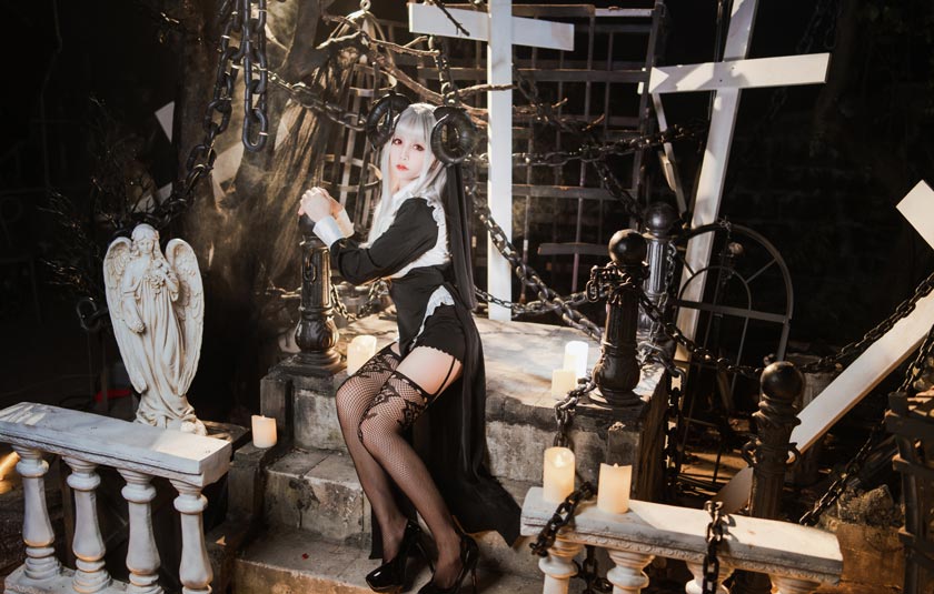 秋山AkII修女COSPLAY鉴赏