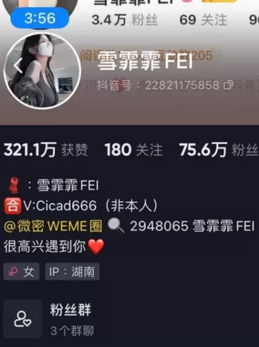抖音雪霏霏FEI微密圈VIP收费作品资源合集[持续更新] 维密圈|秘语 岛遇-第1张